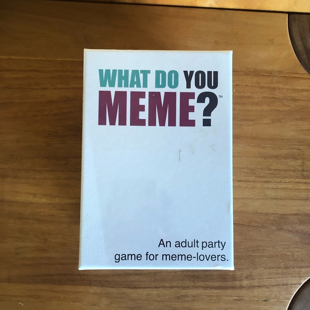 WHAT DO YOU MEME? game